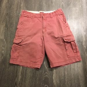 Merona Red Cargo Shorts